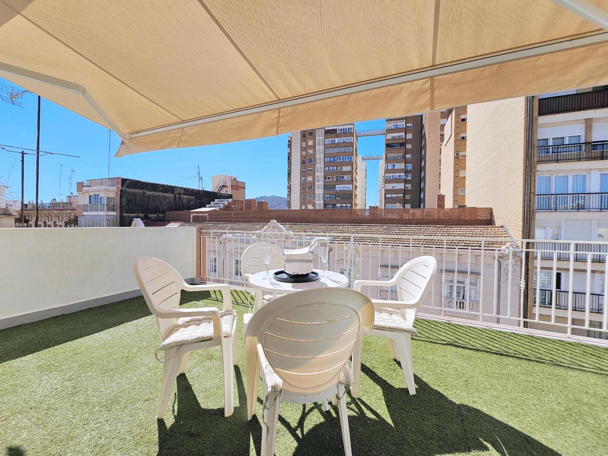 Apartmán Atico A Cartagena Centro Historico Parking Exteriér fotografie