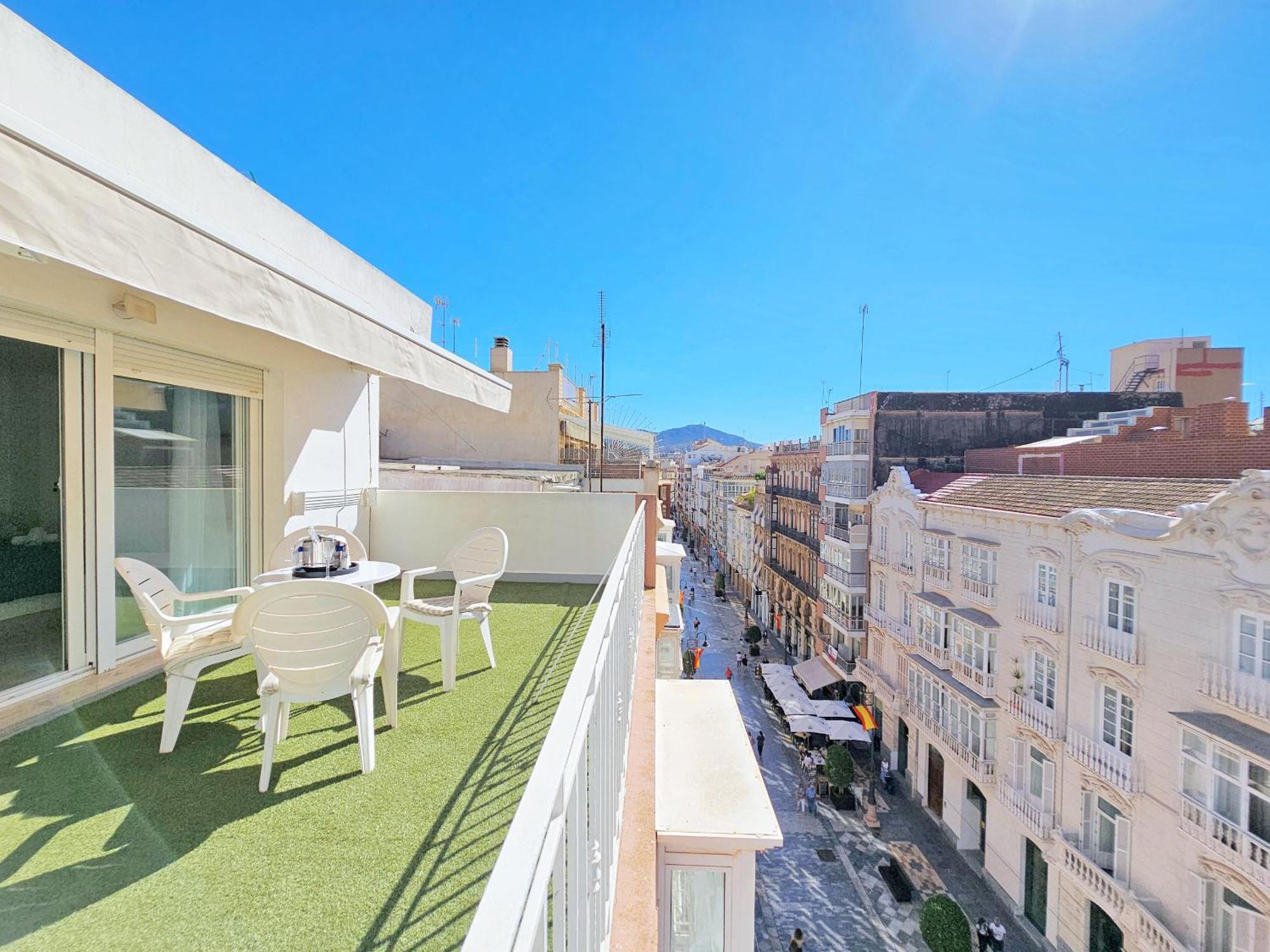Apartmán Atico A Cartagena Centro Historico Parking Exteriér fotografie